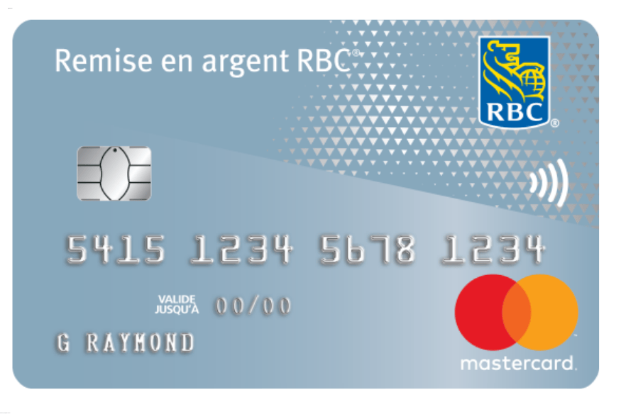 Remise en argent RBC Mastercard