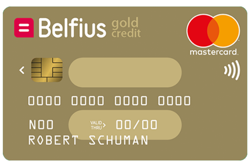 Mastercard Gold Belfius